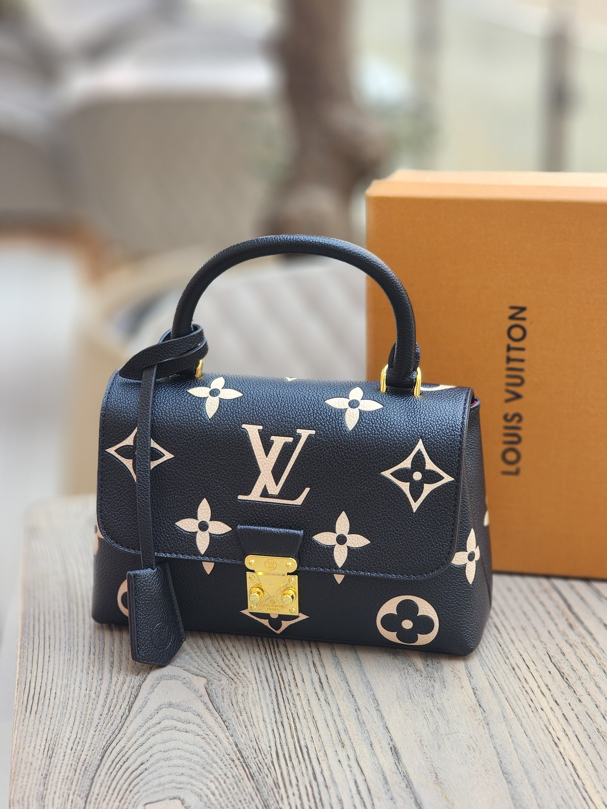 Top handle crossbody bag