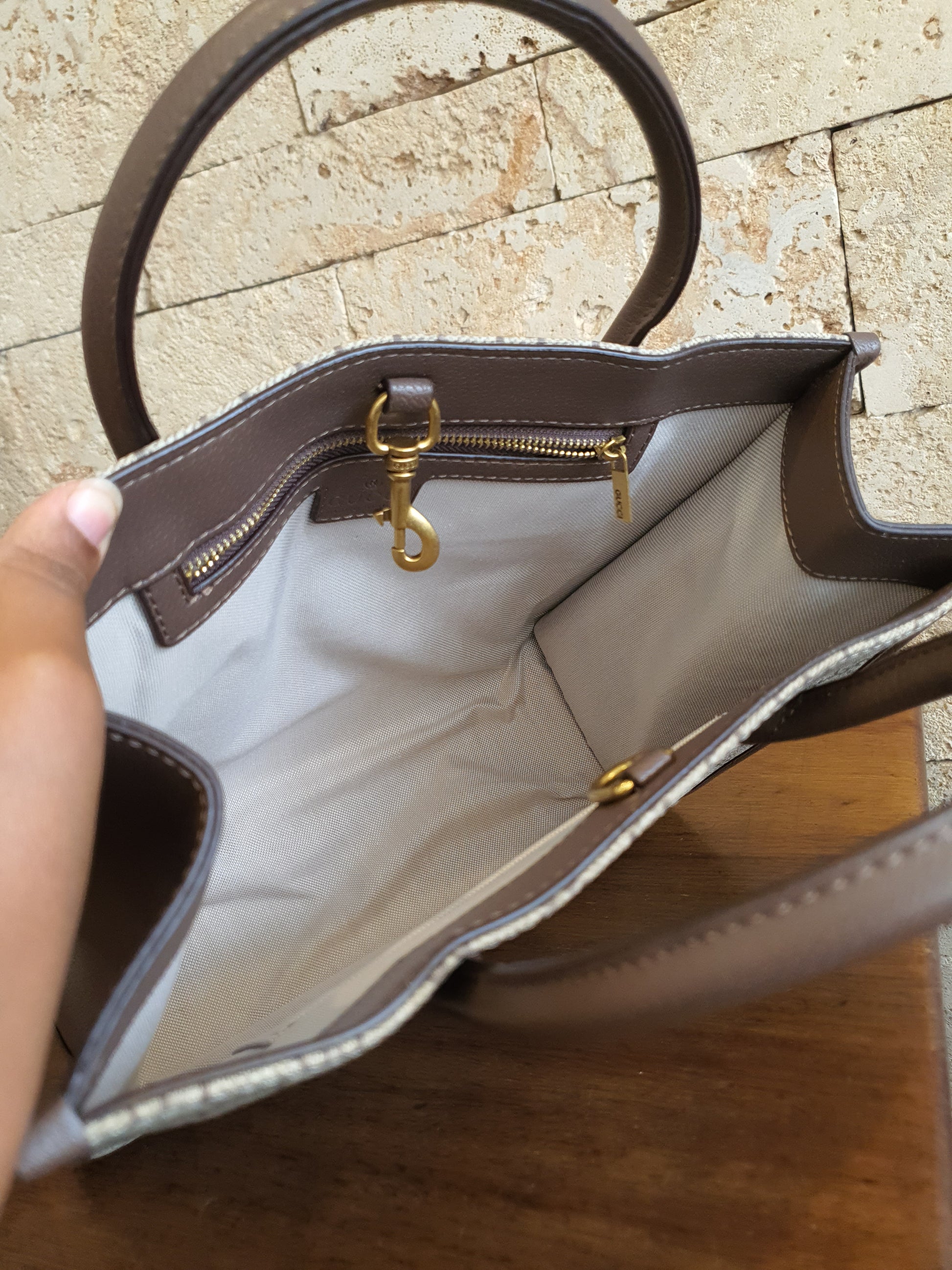 Signature Monogram Tote