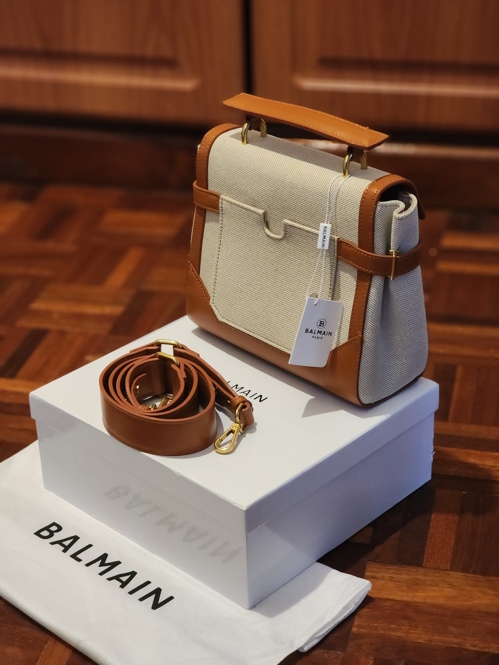 Canvas Statement Crossbody