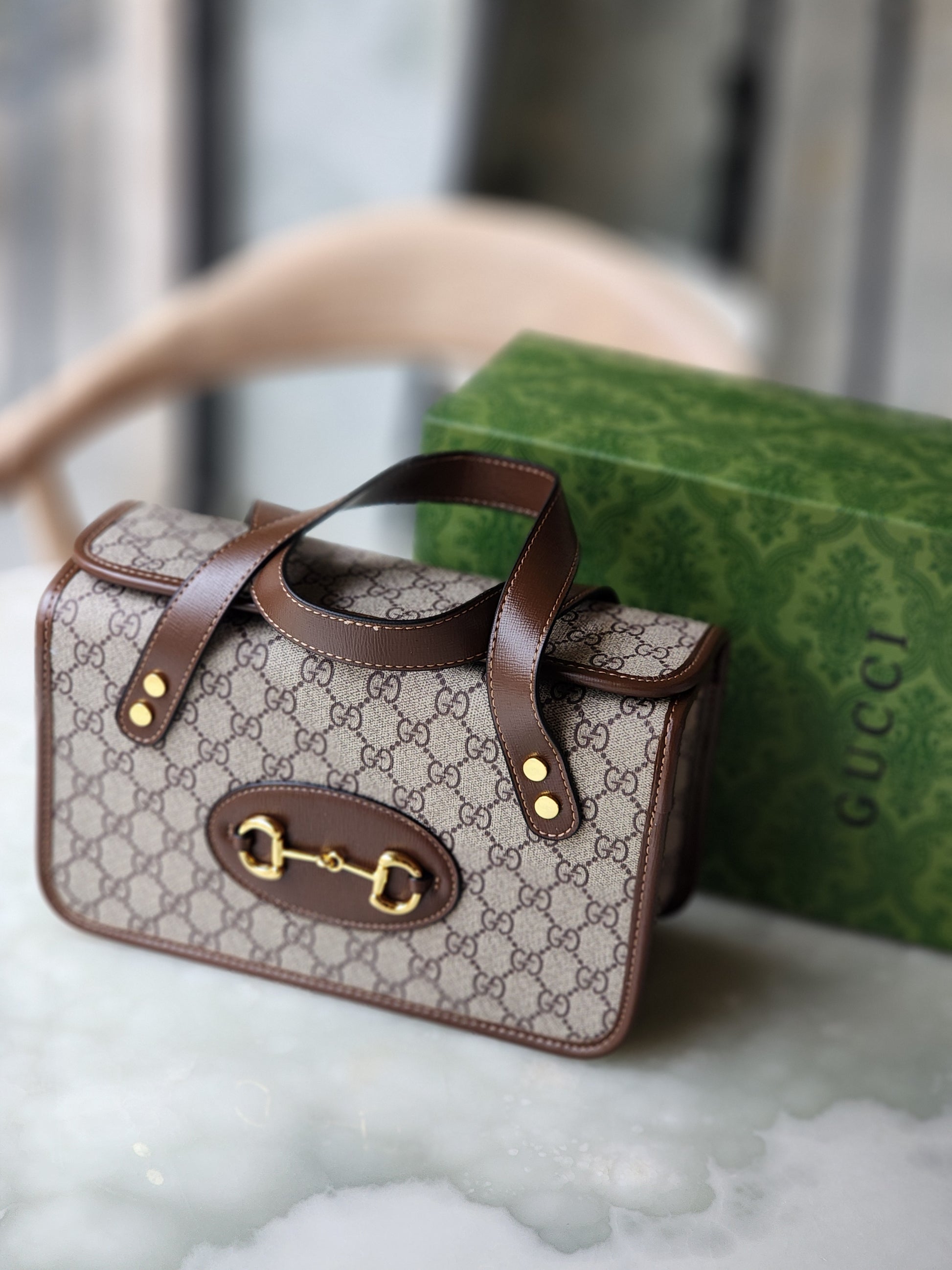 Monogram Structured Bag