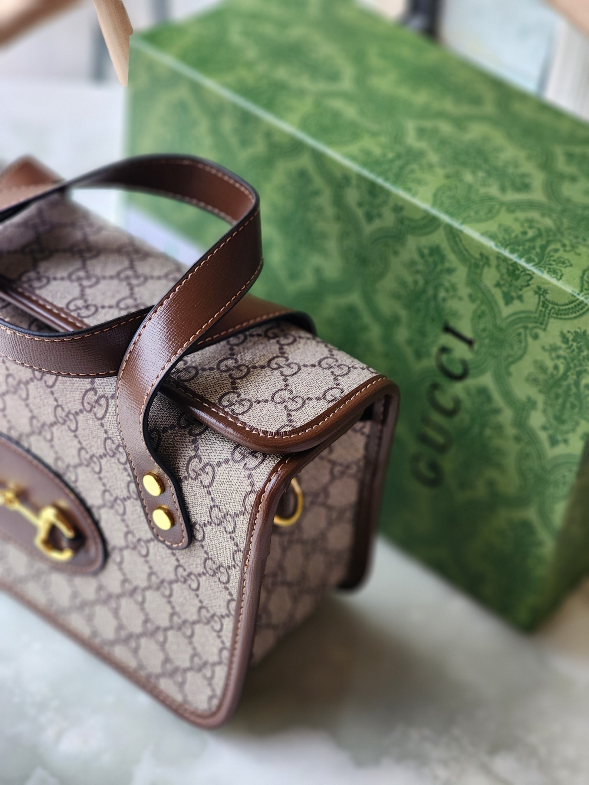 Monogram Structured Bag