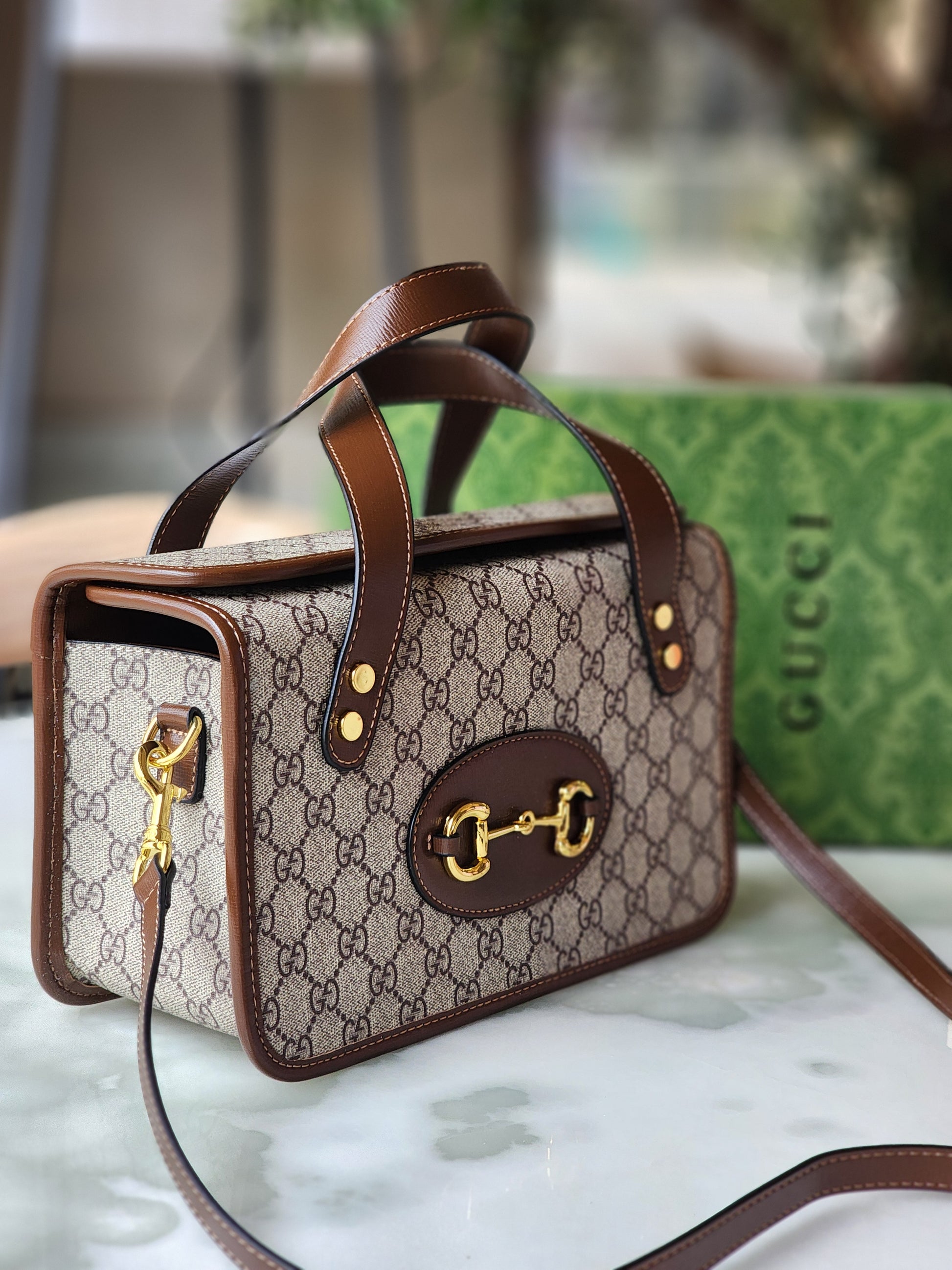 Monogram Structured Bag