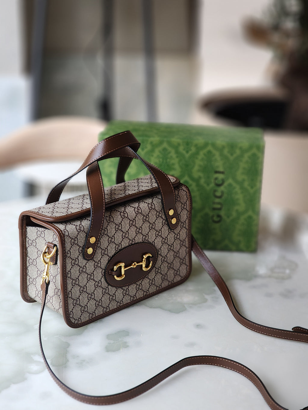 Monogram Structured Bag