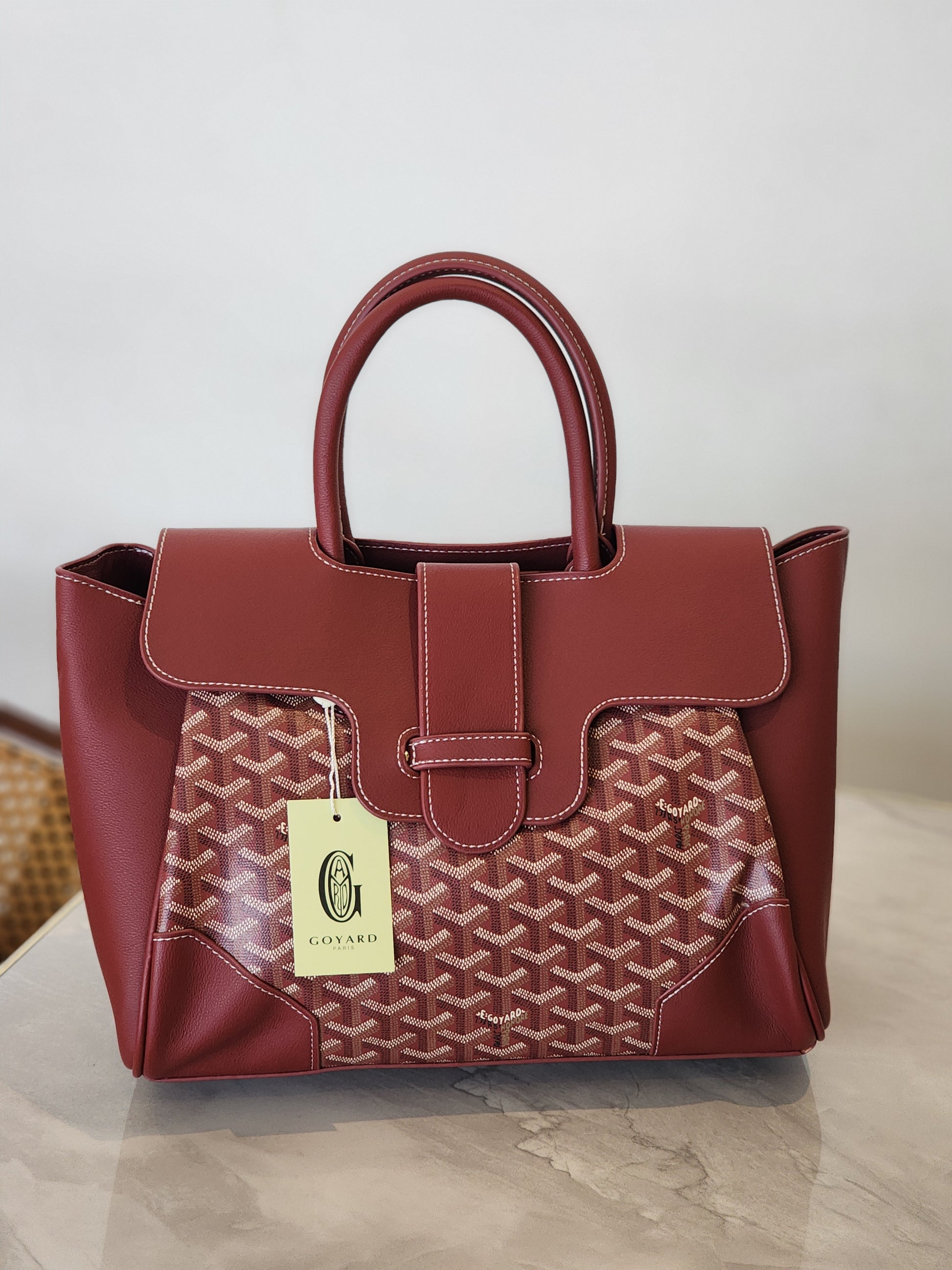 Luxury monogram handbag