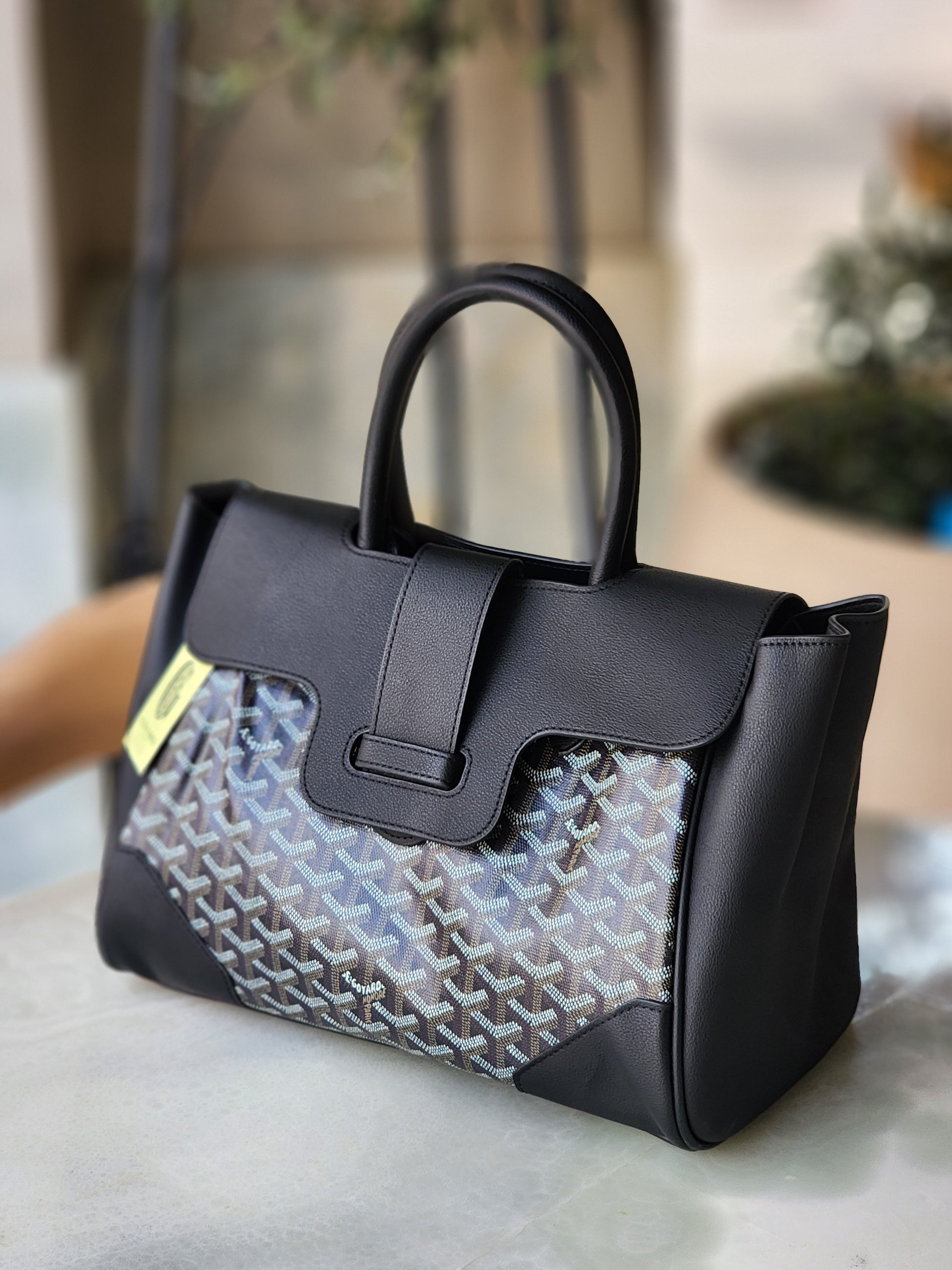 Luxury monogram handbag