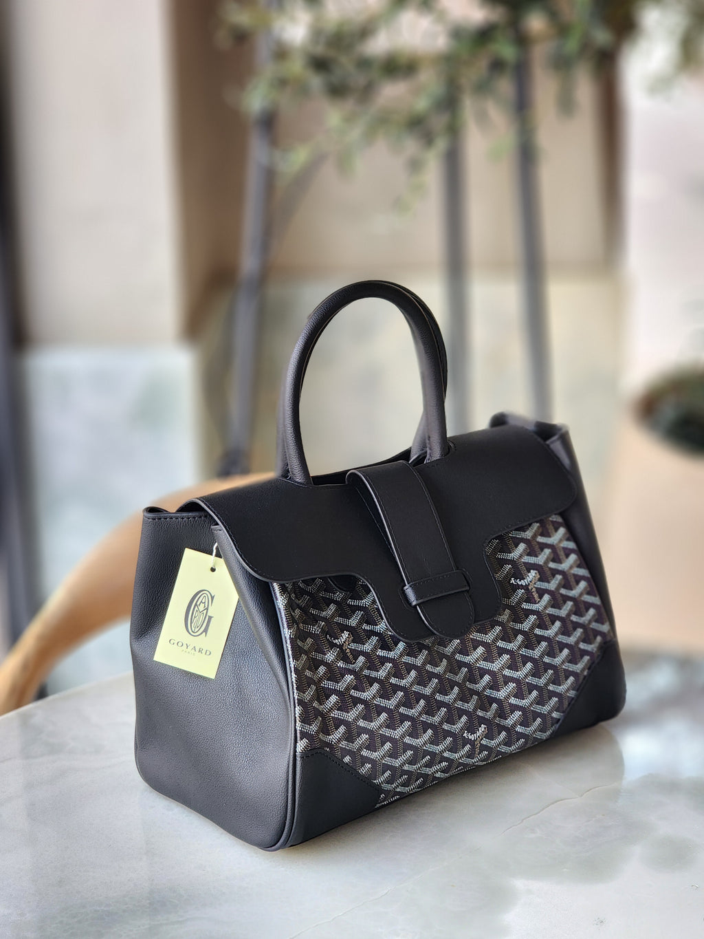 Luxury monogram handbag