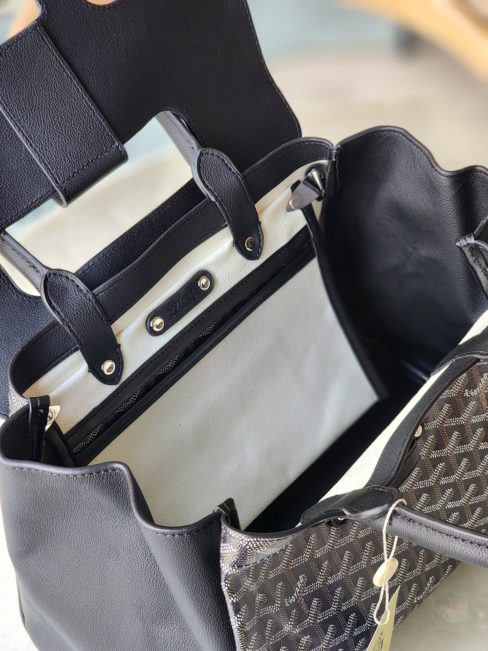 Luxury monogram handbag