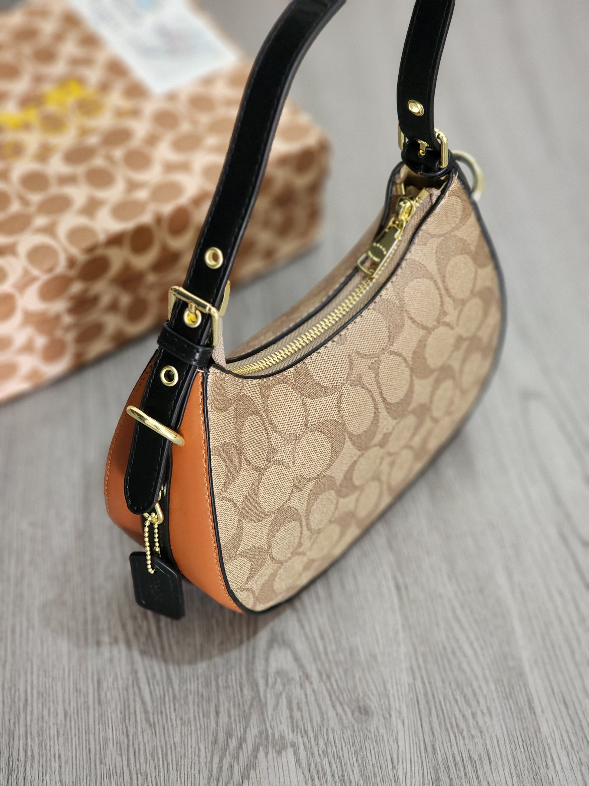 Jacquard Shoulder Bag