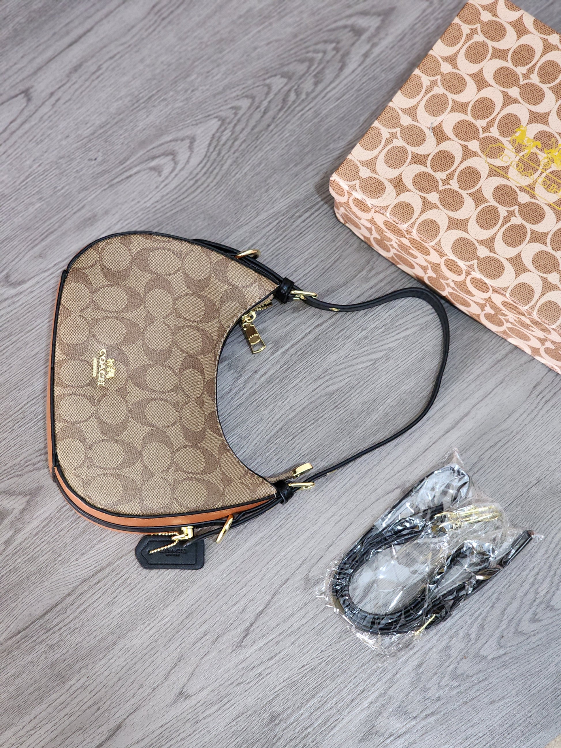 Jacquard Shoulder Bag