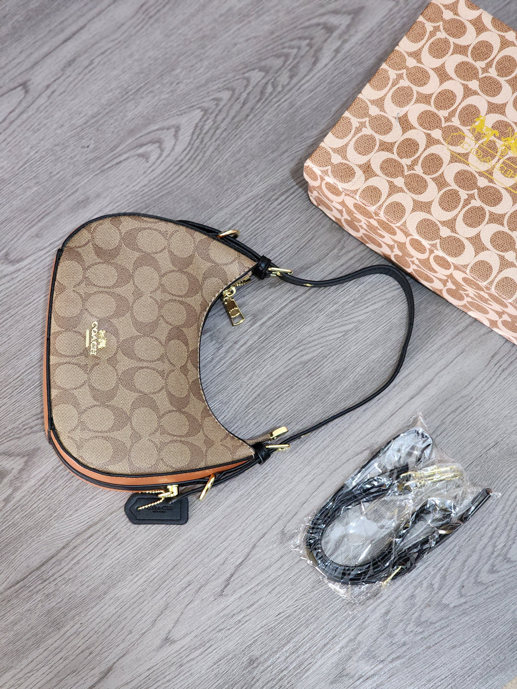 Jacquard Shoulder Bag