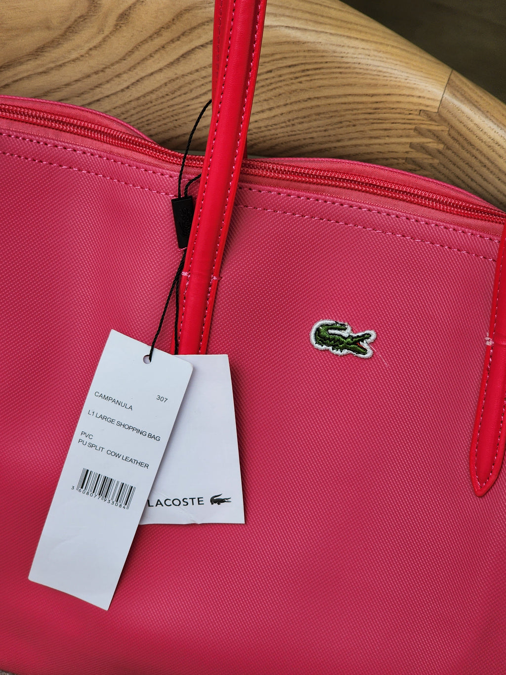 Signature croc logo tote