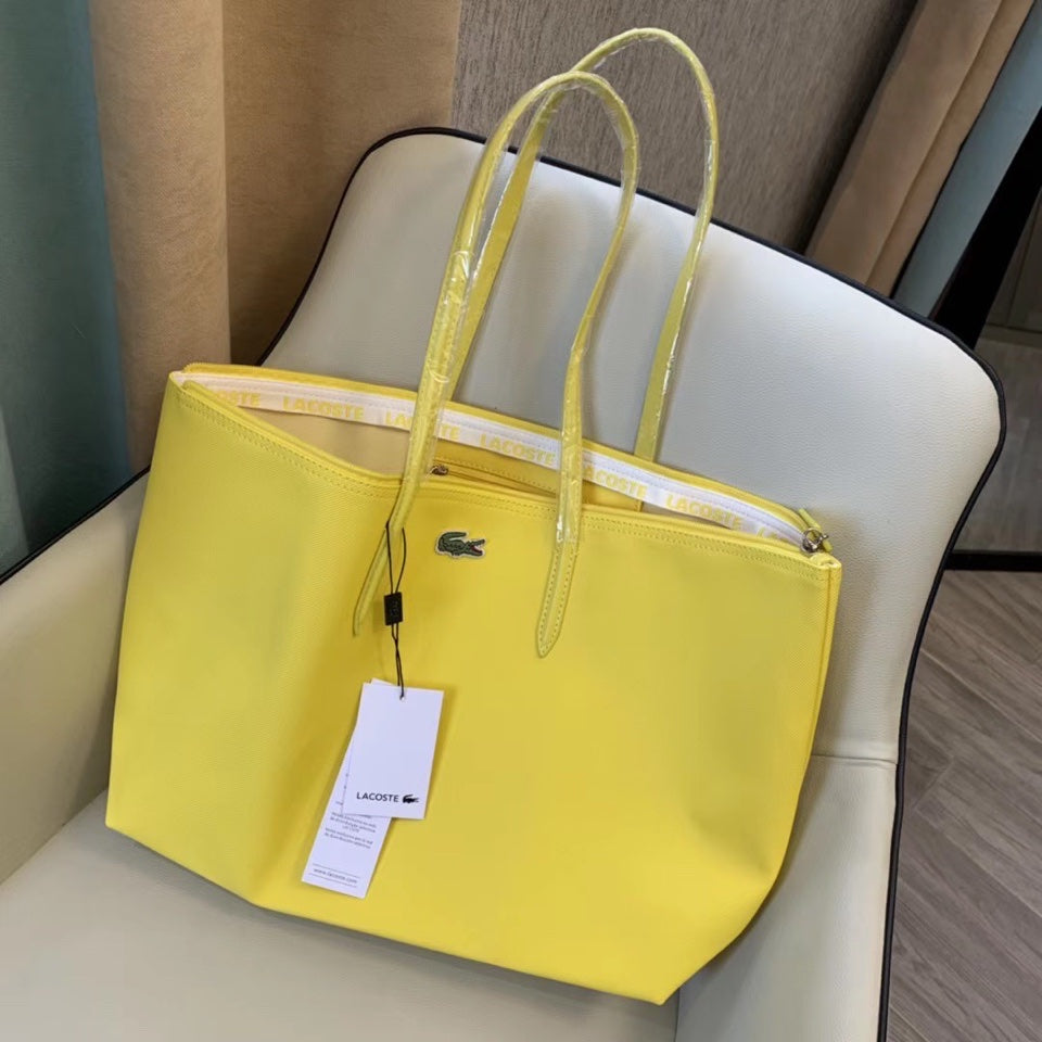 Signature croc logo tote